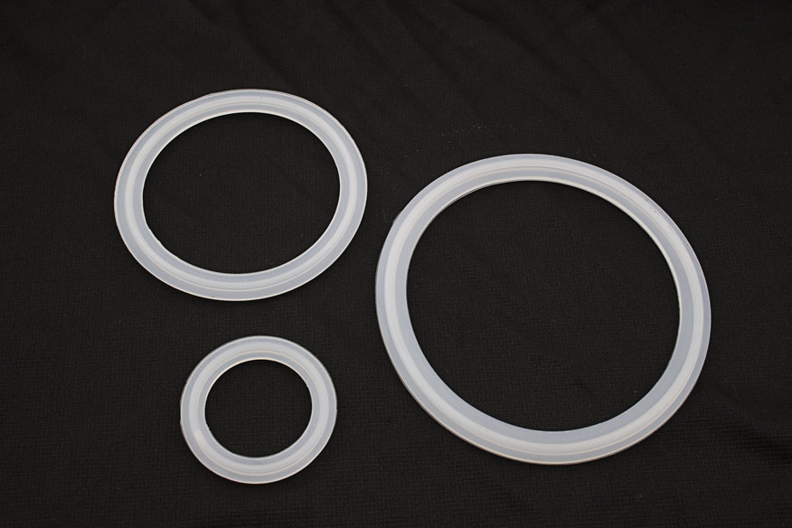 TriClamp Gasket Silicone 2 in. 2" TriClamp Bubba's Barrels